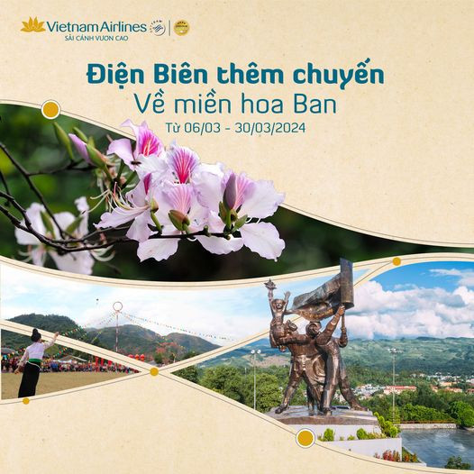 Điện Biên tăng chuyến rộn ràng Về miền Lễ hội hoa Ban sắc màu 💙